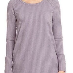 Chaser Lavender Ribbed Sweater